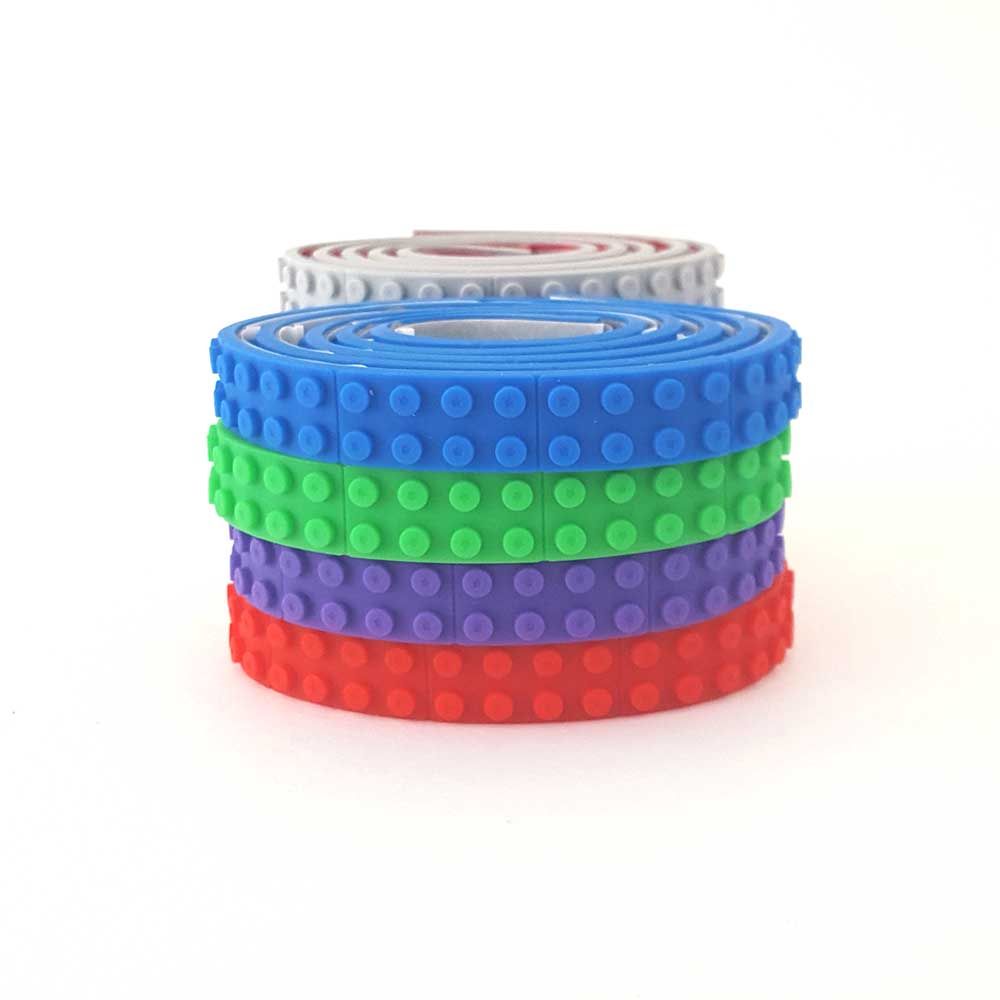 Block Tape for Legos 8 Rolls/Pack Big Deal Adhesive Toy Building Block Big  Set